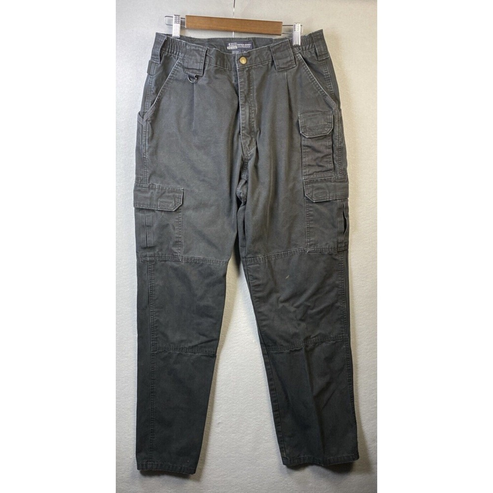 511 Tactical Pants Womens Size L 34 Black Cargo Ripstop Workwear Utility Trouser